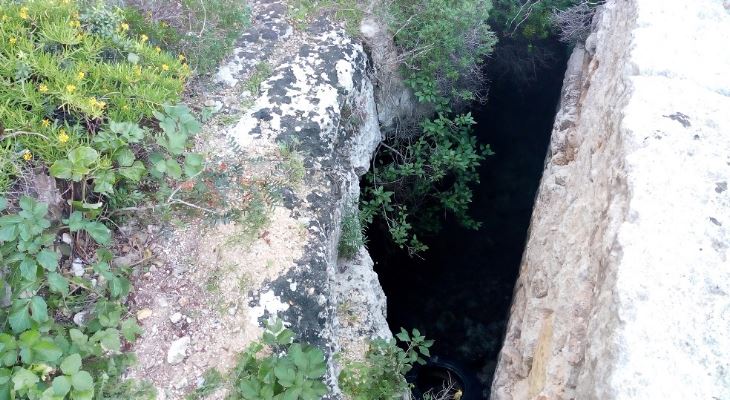 Rock cut Cave Skylight