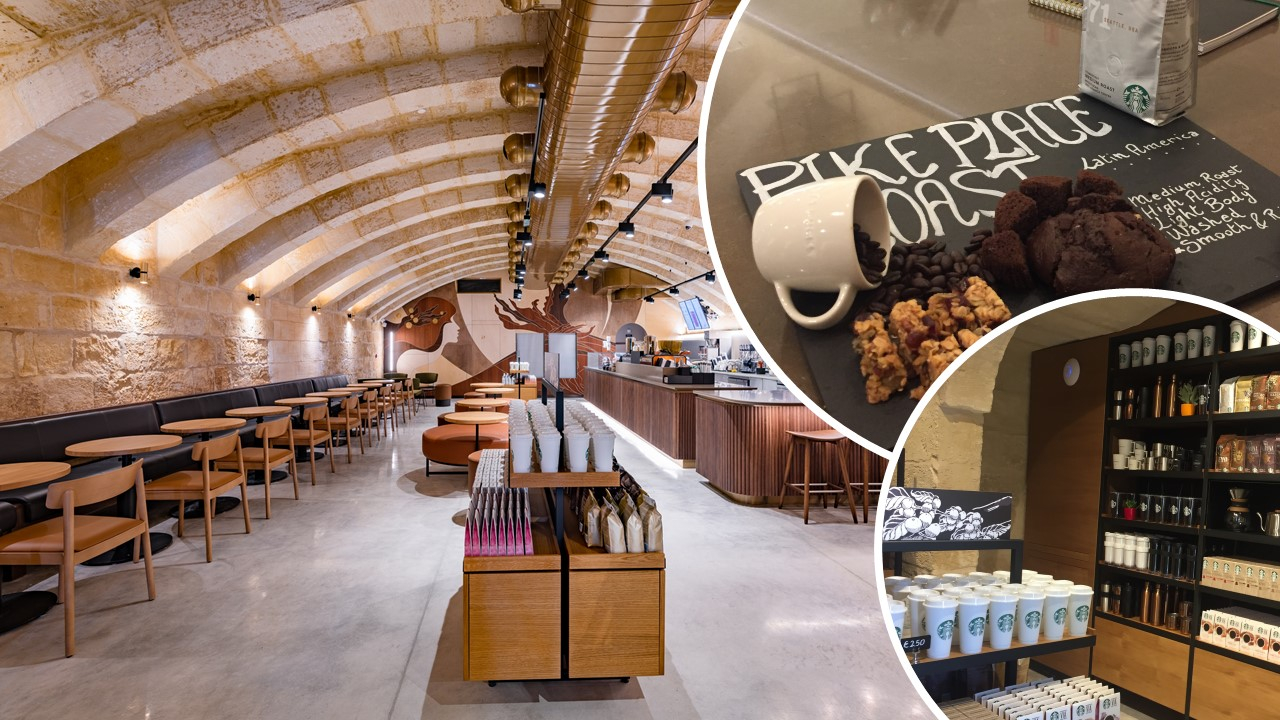 We stepped into the brandnew Starbucks Malta joint and we’re IMPRESSED!