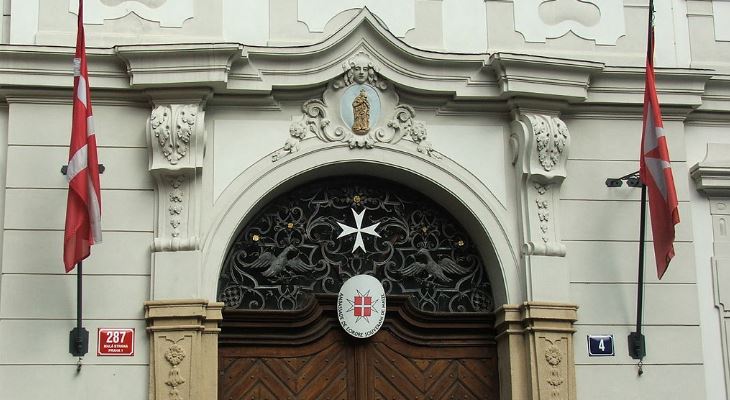 Embassy of Sovereign Military Order of Malta in Prague / Hynek Moravec via Wikimedia Commons