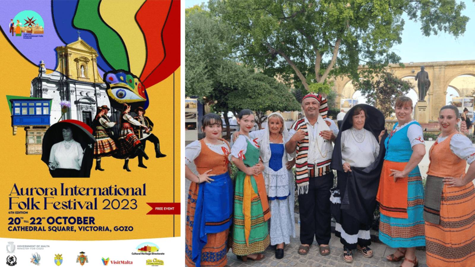 A celebration of diversity! Gozo’s Aurora International Folk Festival