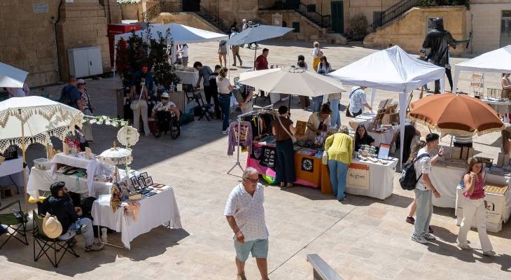 Selfmade market Valletta