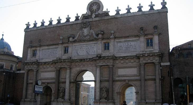 Flaminian Gate Wikimedia Commons 650968