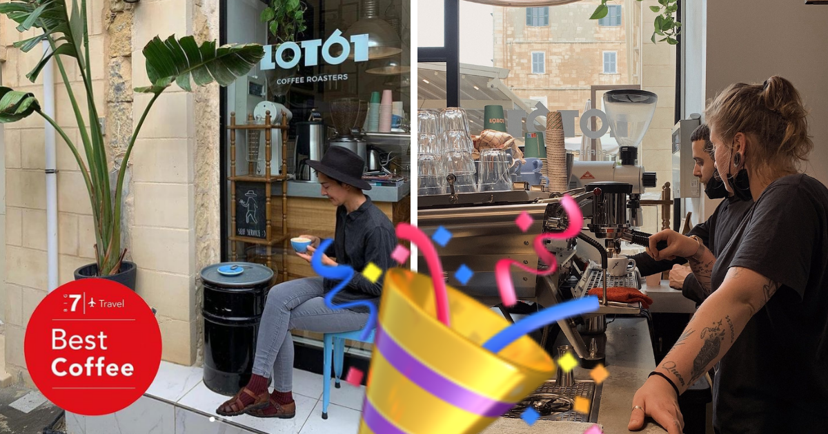 Well done! Valletta’s Lot 61 named as one of the 50 BEST coffee shops