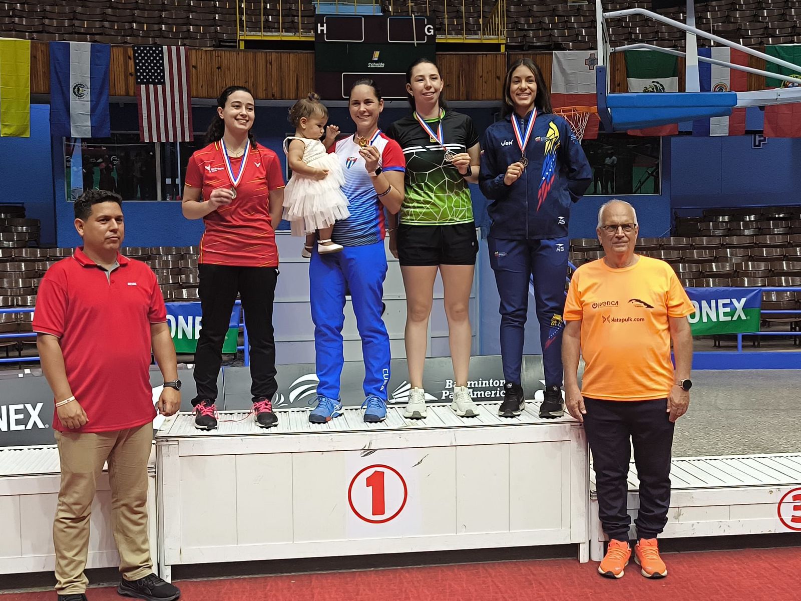 Francesca Clark badminton