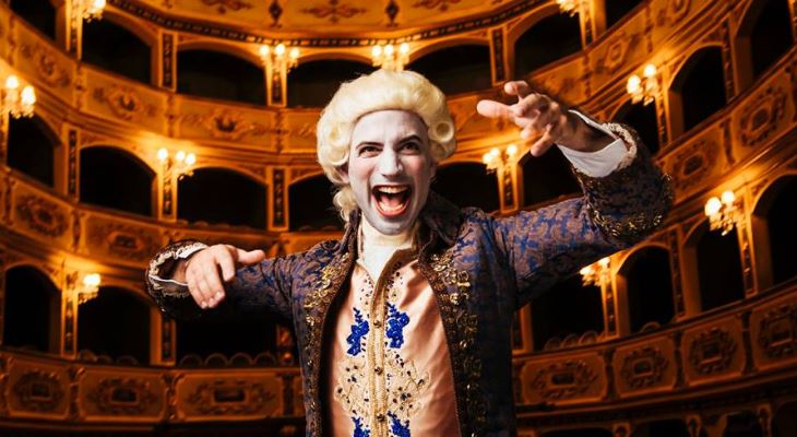 A melodious return: Manuel Cauchi and Tom Camilleri tread the boards in Peter Shaffer’s Amadeus