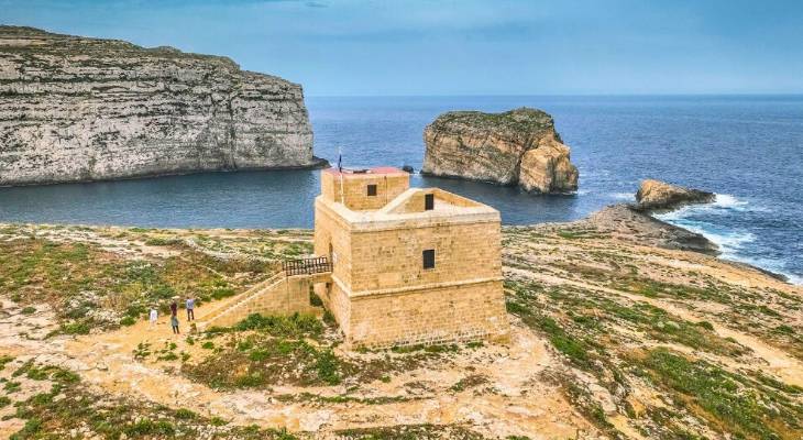 Gozo’s Dwejra Tower officially fully restored to its former glory 