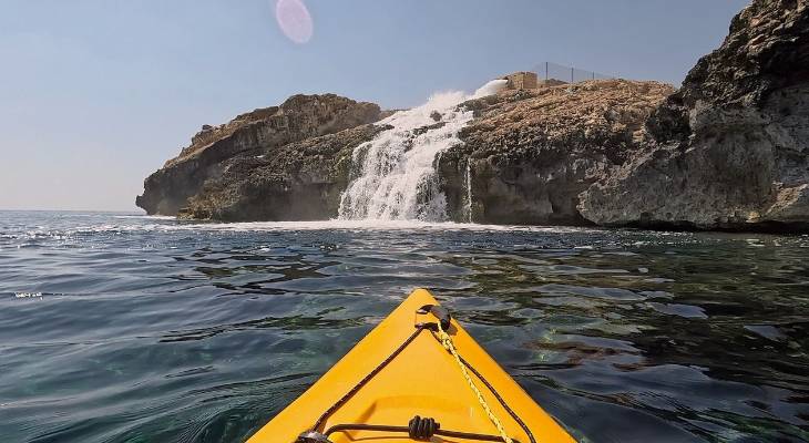 Pierre Farrugia kayaking journey
