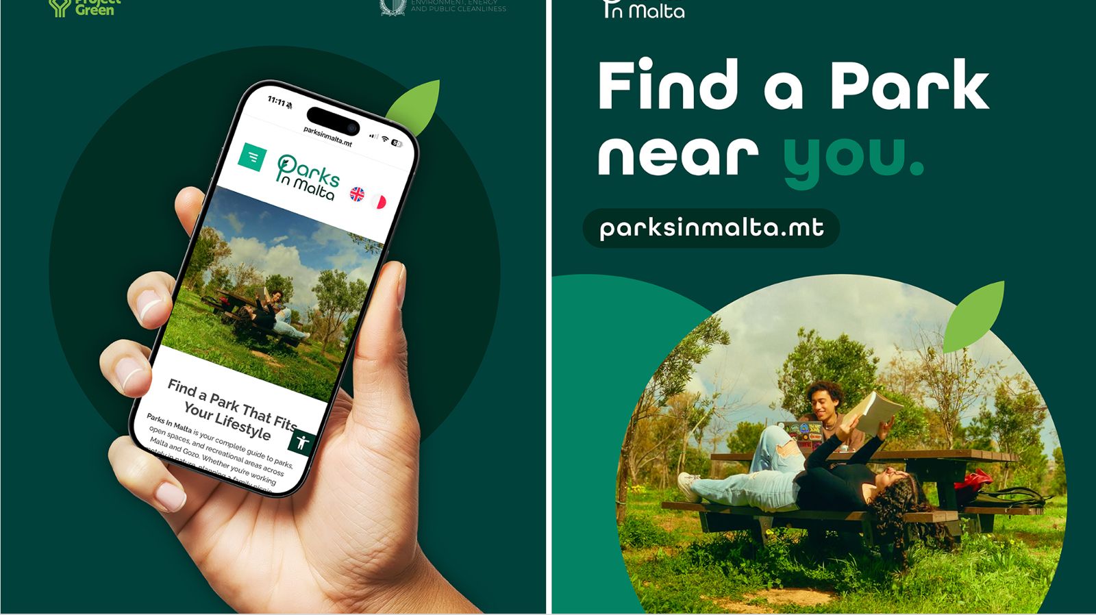 Project Green Parks in Malta