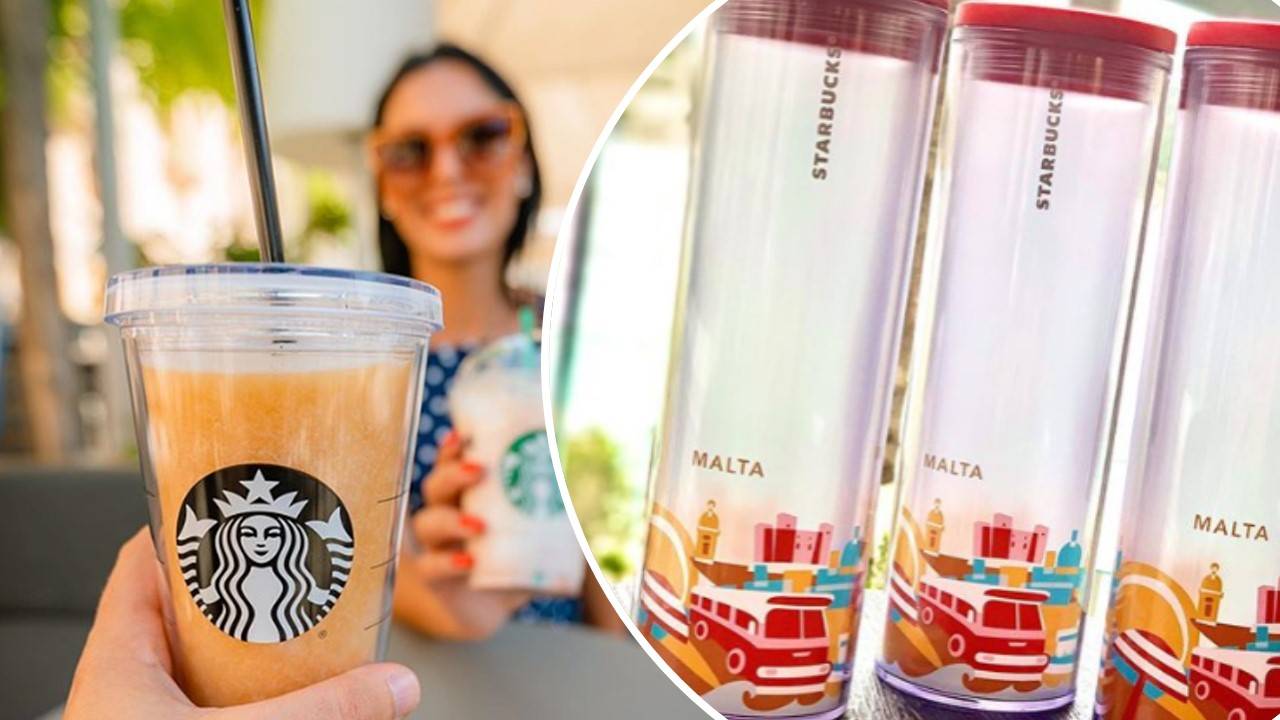 Coffee dream alert! Starbucks Malta launches Maltainspired tumbler