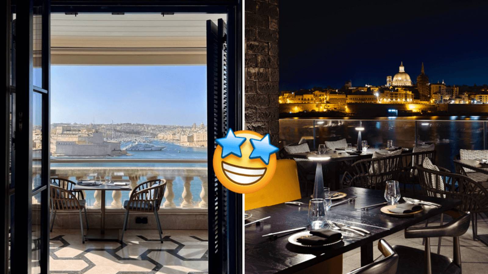 Views for days! Here are 14 must visit restaurants in Malta with