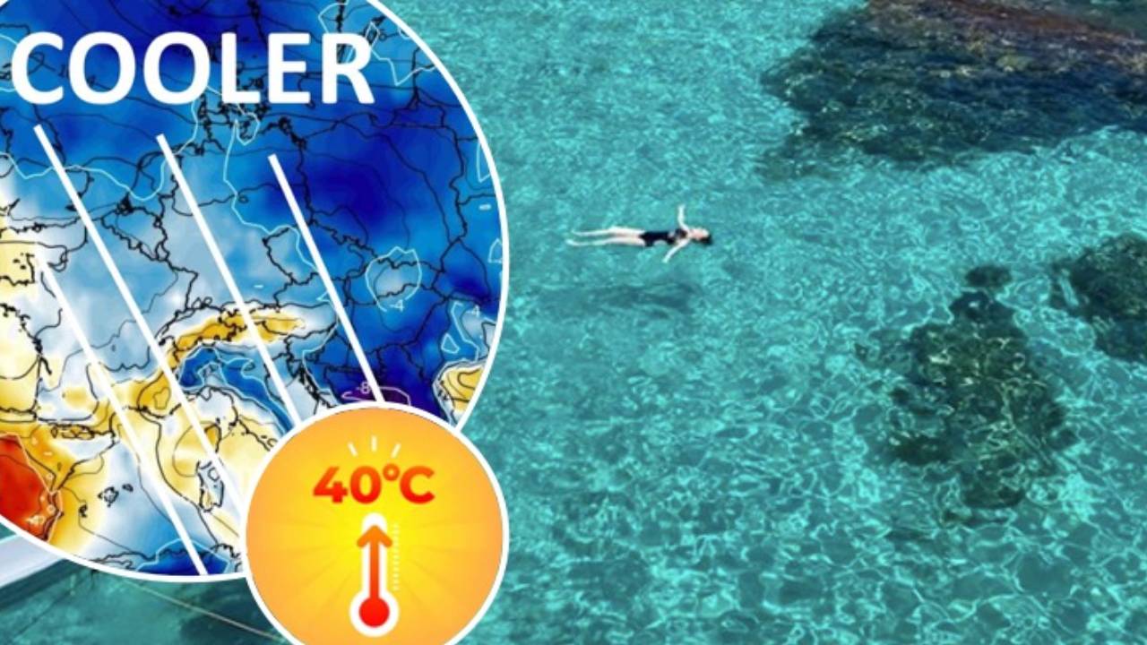Could it be? Massive temperature drop registered compared to July last year