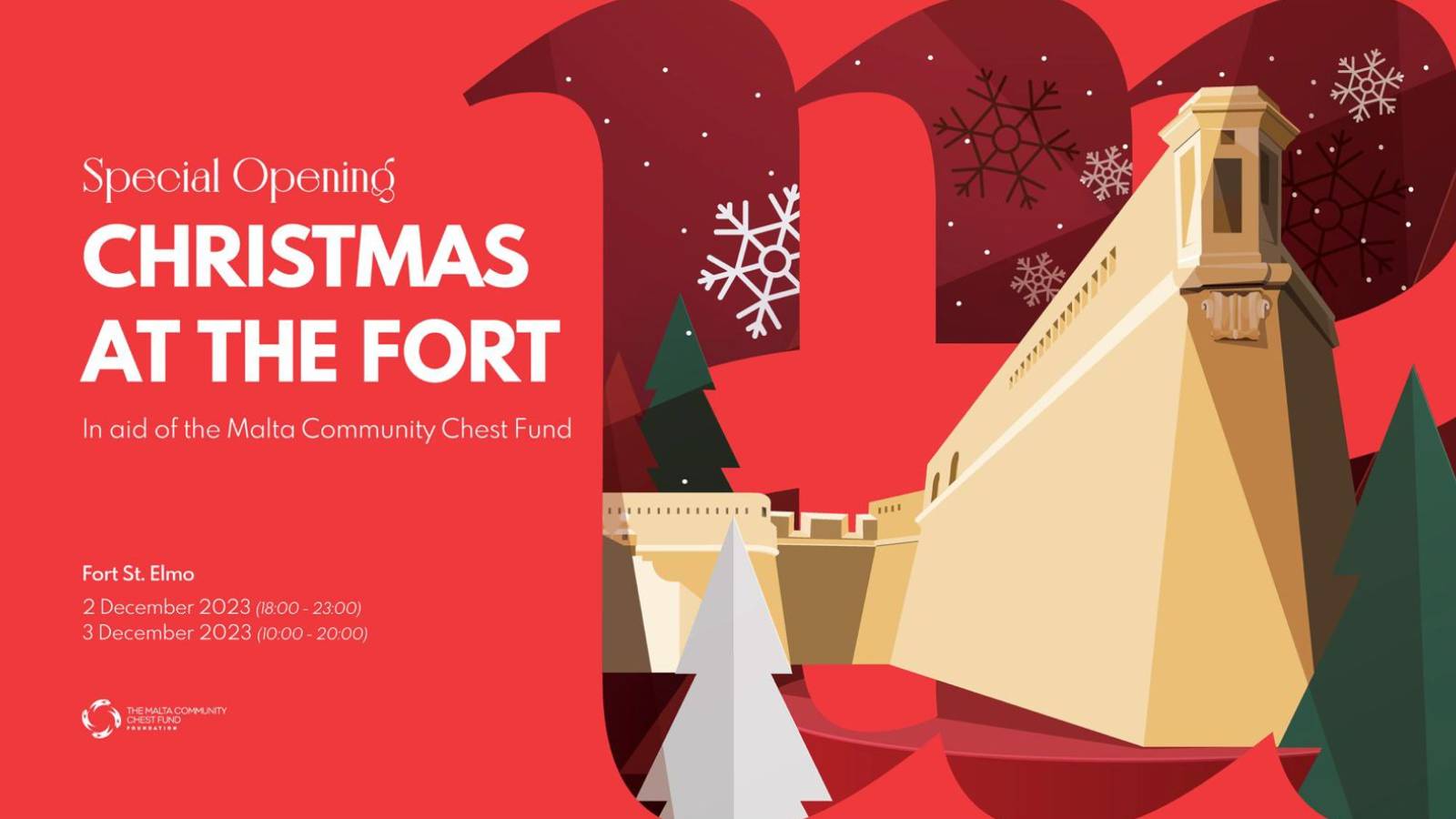 Christmas at the Fort! A unique festive village at Fort St Elmo to