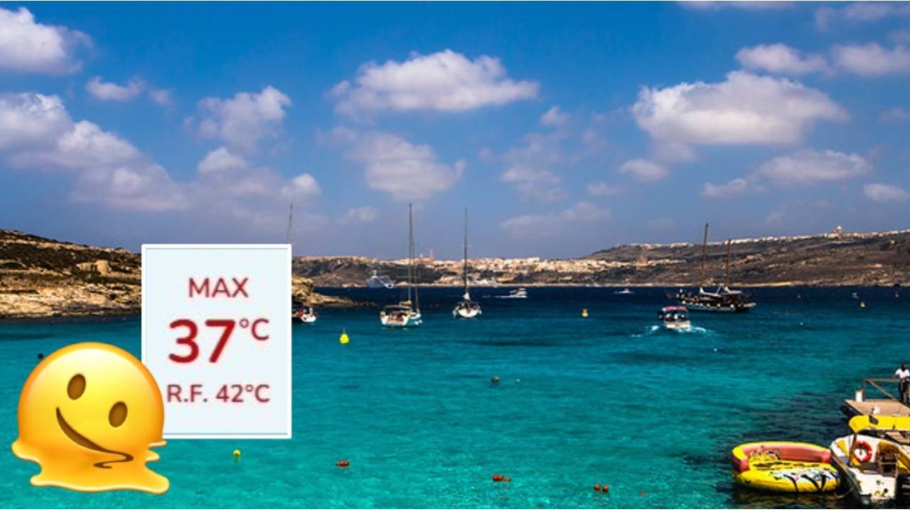 Malta’s met office issues HEAT WARNING as temperatures ‘feel like 41°C’