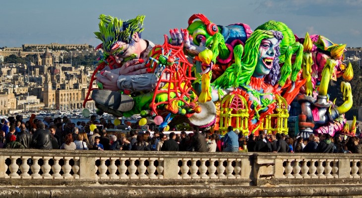 Carnival in Valletta Malta