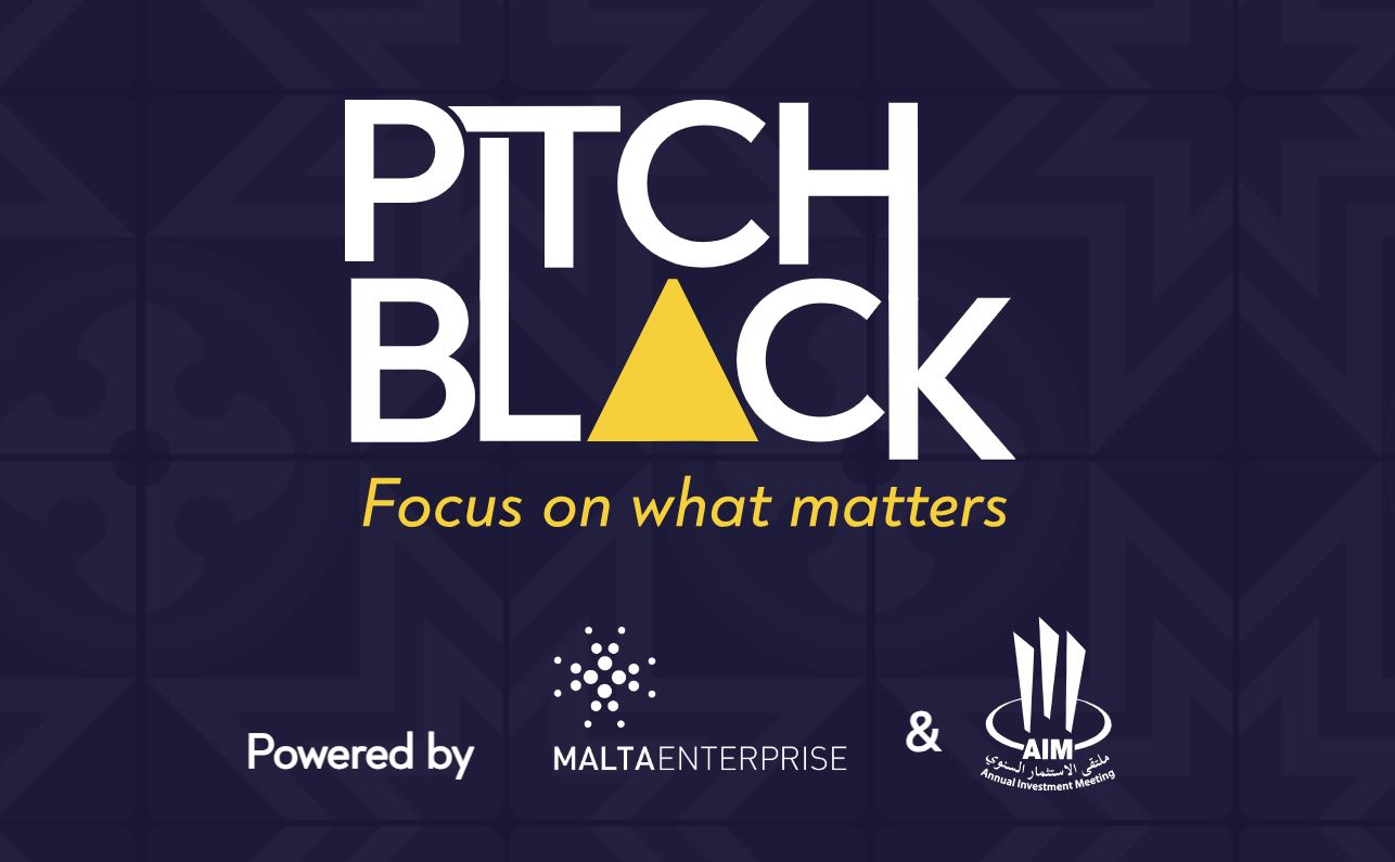 pitch black