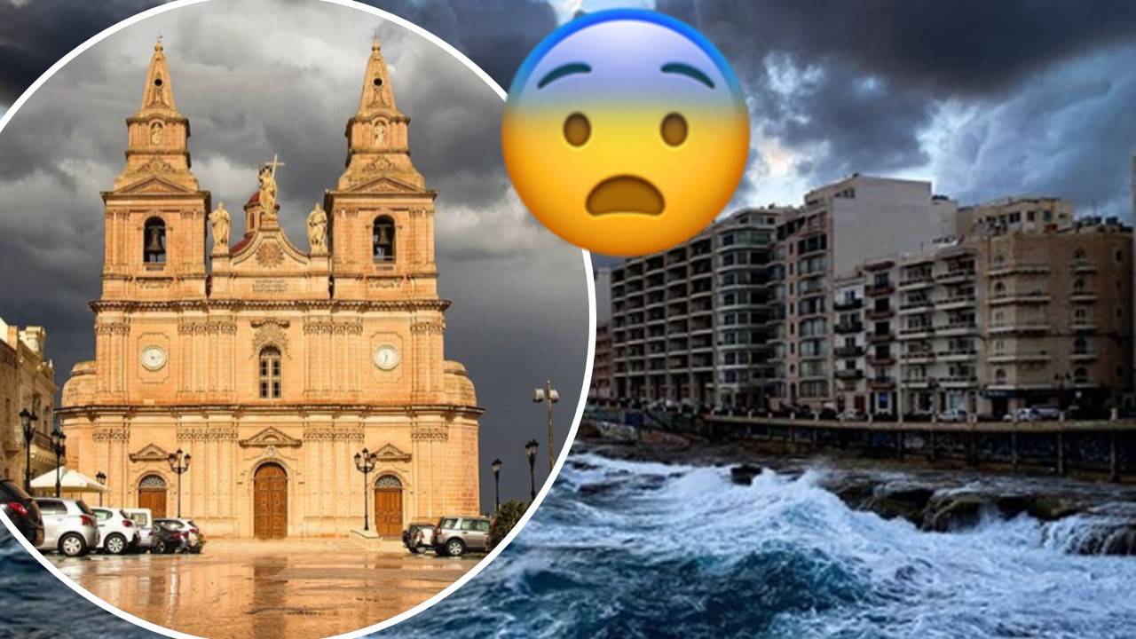 First cold temps & now this?! The Maltese Islands are in for it this week!