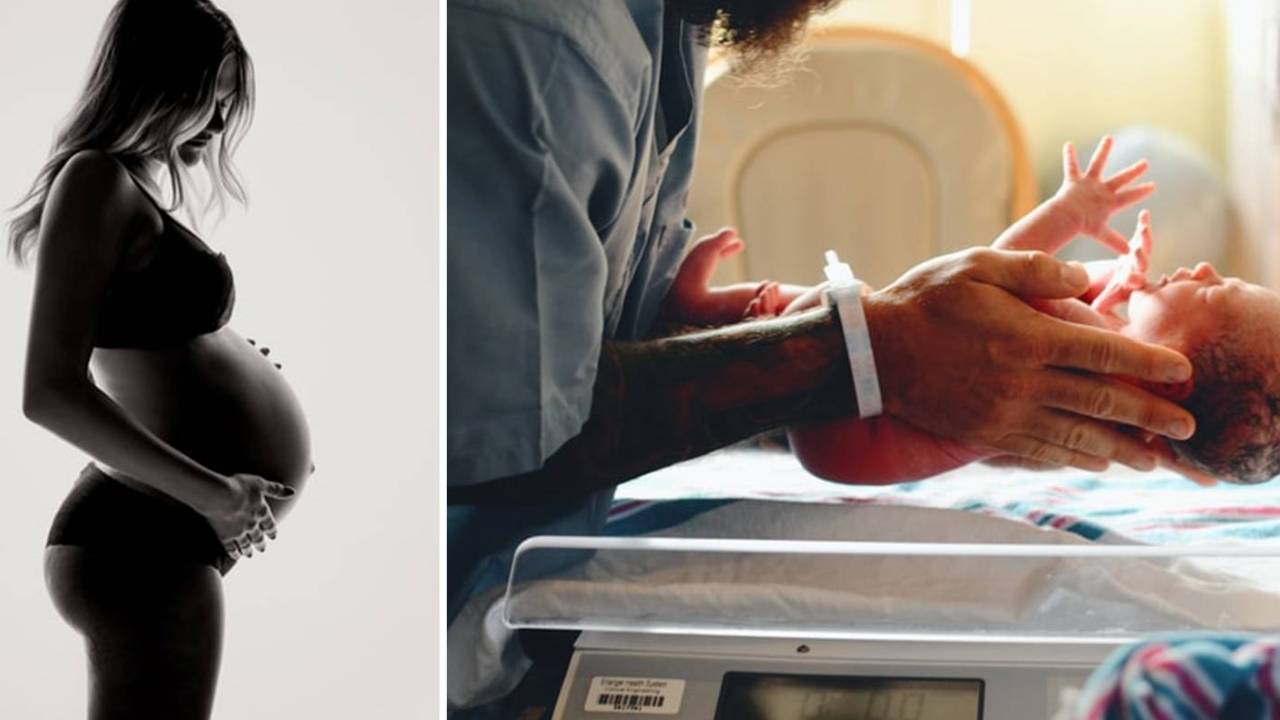 New hospital restrictions partners only allowed near mothers for the birth