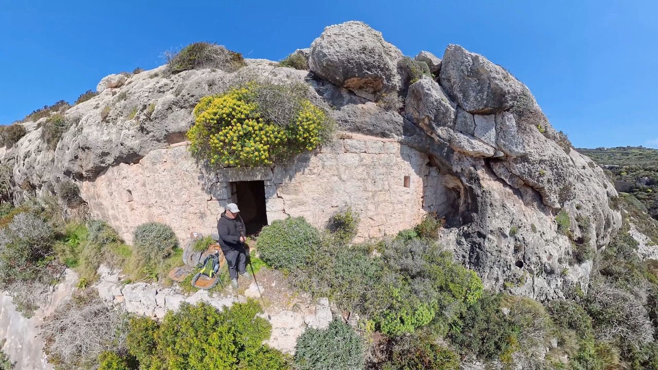 Pierre Farrugia hiking Mellieha
