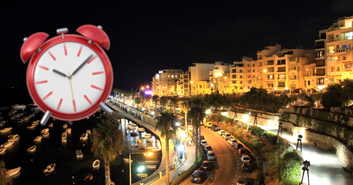 It’s happening This is Malta’s LAST day of Daylight Saving Time for 2022