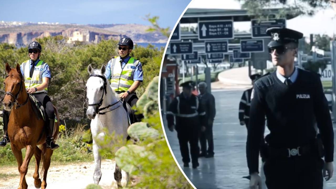 WATCH Our job is to keep Malta safe and secure, yours is to stay at