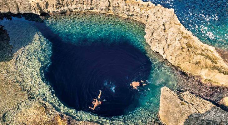 Swimming Malta