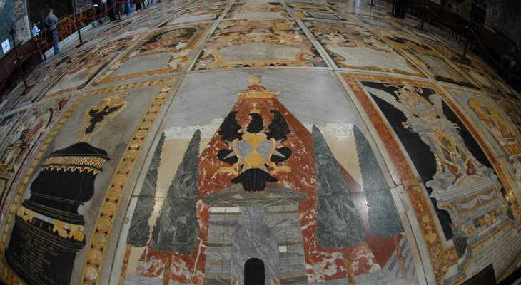 What lies beneath the floor at St John’s Co-Cathedral?