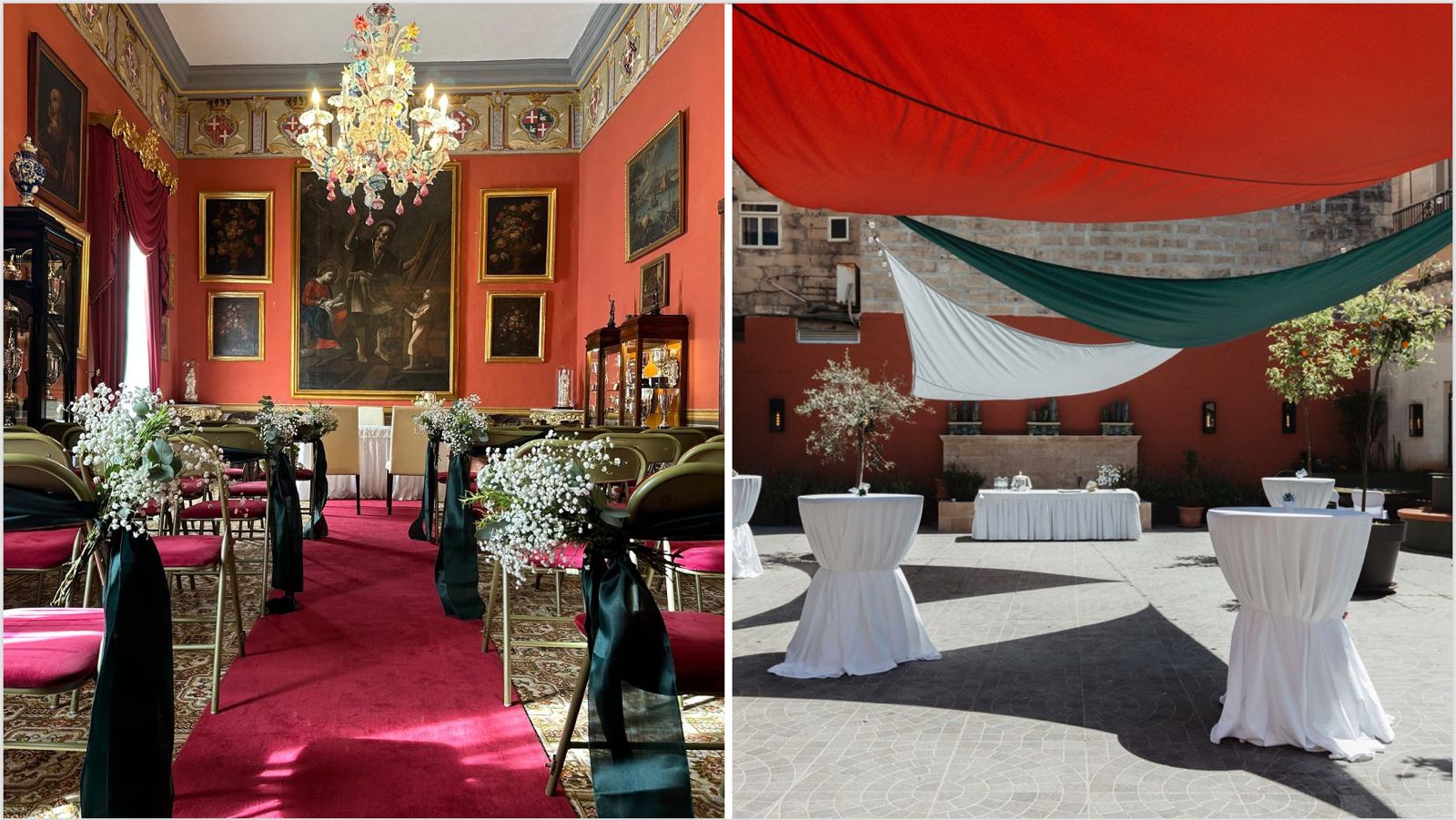 Bottegin Palazzo Xara Weddings