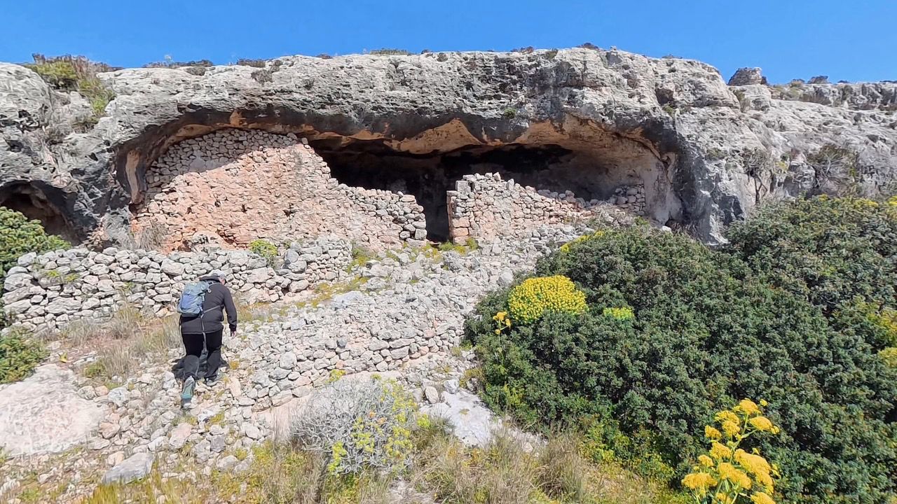 Pierre Farrugia hiking Mellieha