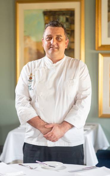 Chef de Cuisine Kevin Bonello.