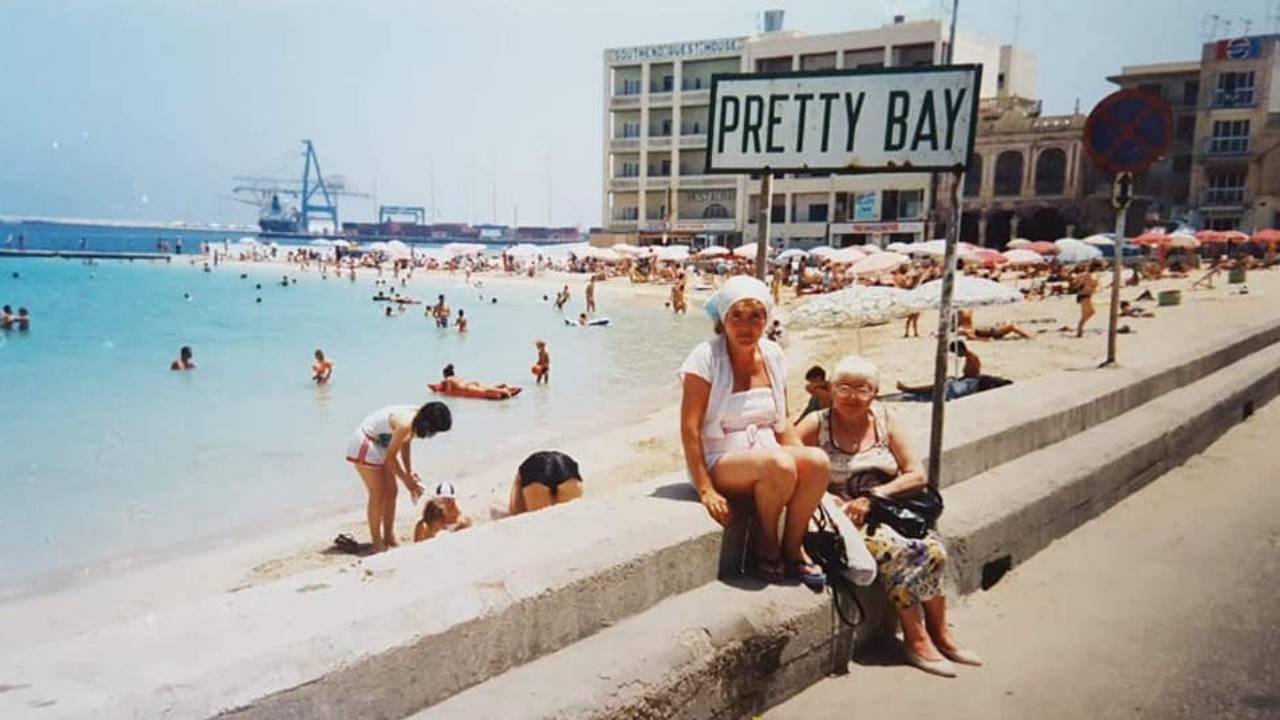 Beautiful old holiday photos show Birzebbugia's Pretty Bay in the 1970s