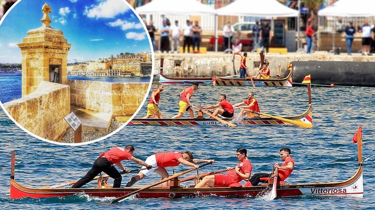 Witness Malta’s incredible Regatta race from the Fort St