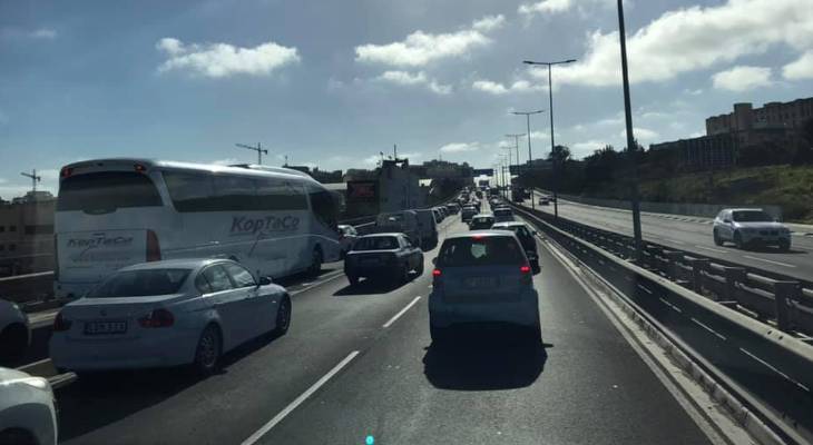 Island at a standstill! Heavy traffic reported across central Malta