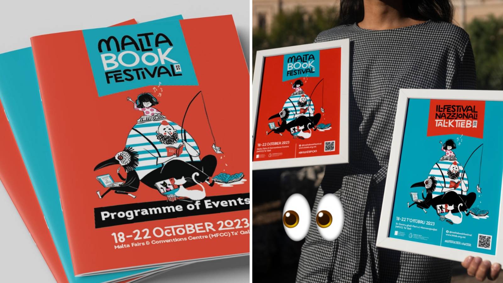 The Malta Book Festival is back! An event that explores a world beyond
