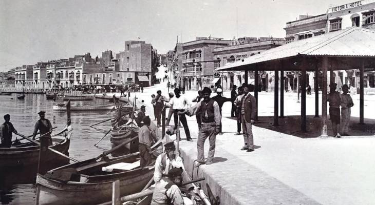 Vintage photo of Sliema Ferries