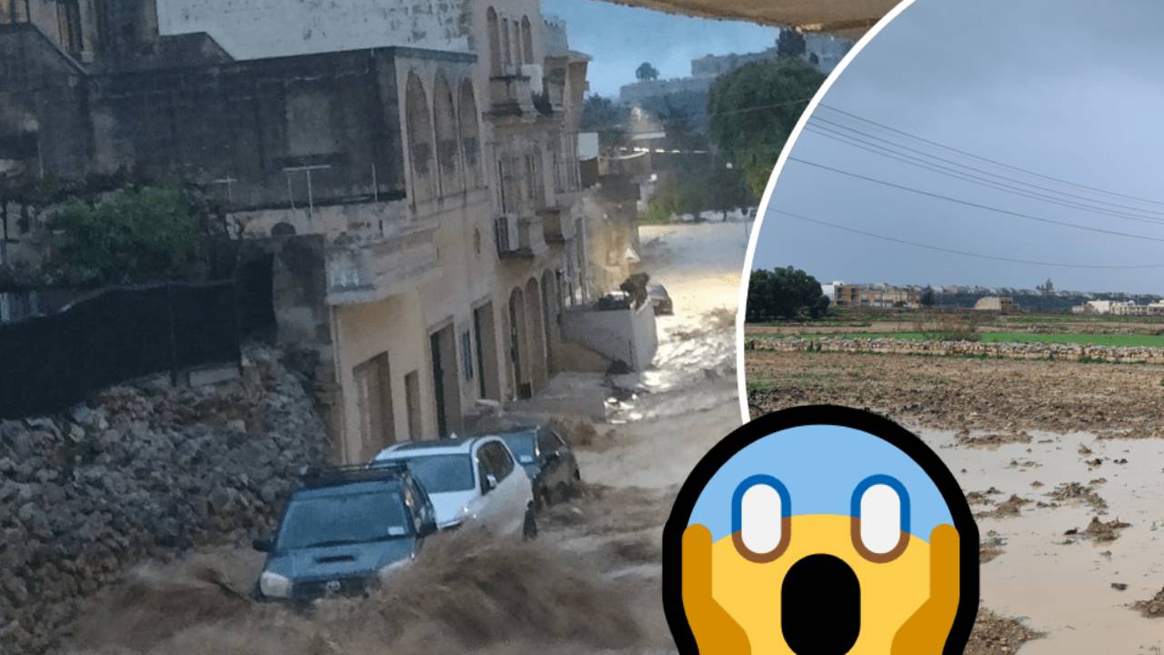 WATCH Stay safe! Malta and Gozo ravaged by overnight thunderstorm