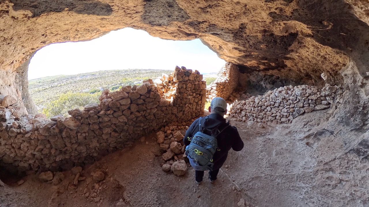 Pierre Farrugia hiking Mellieha