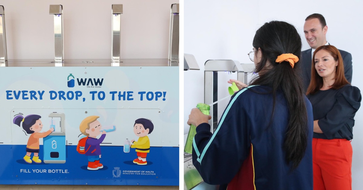 Thirsty? Malta to get 210 new public water dispensers by end of the year