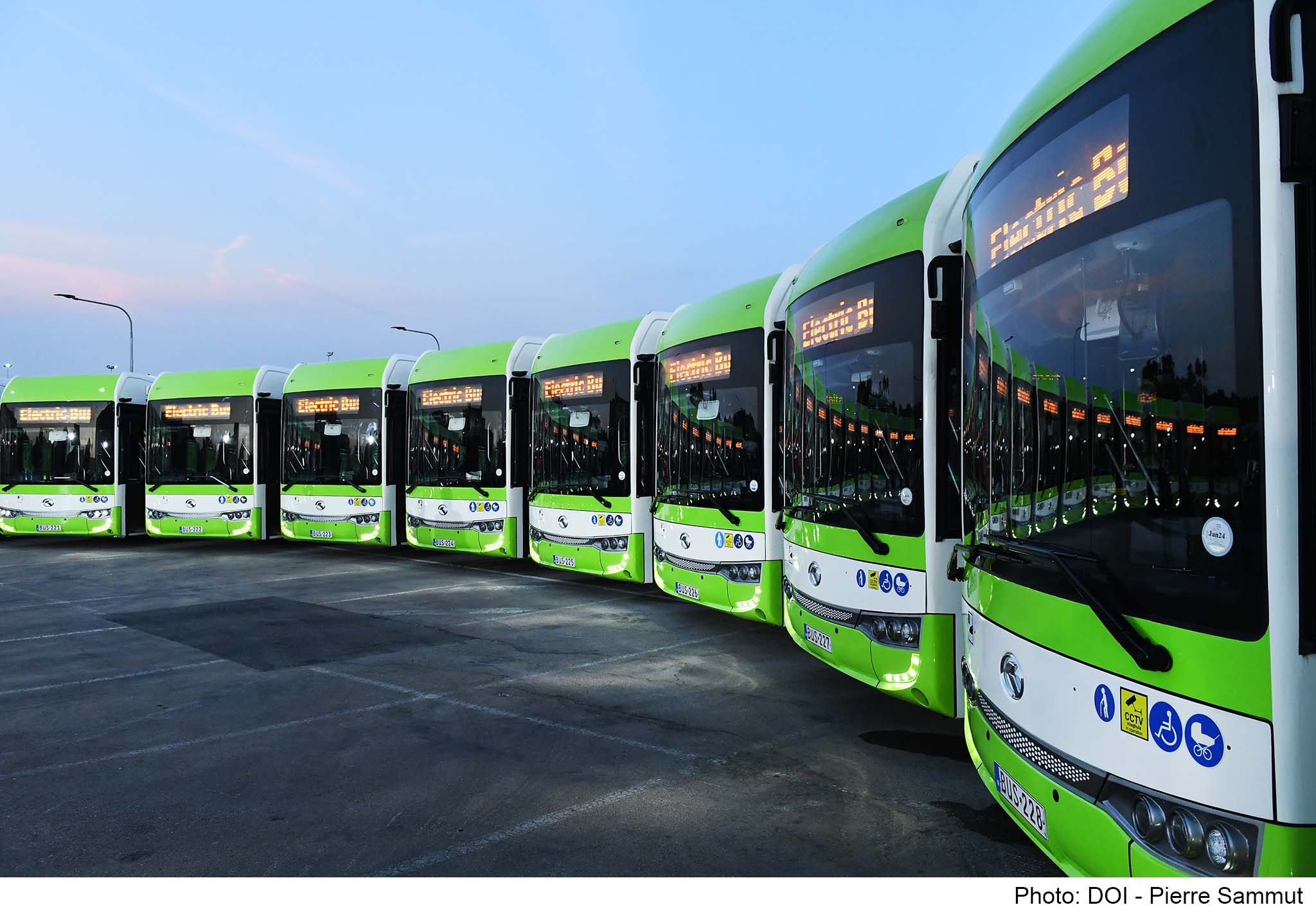 electric buses