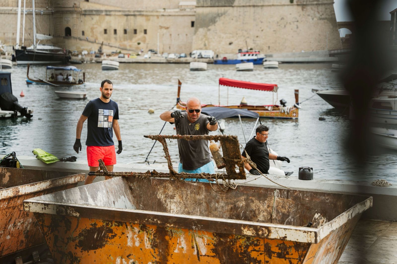 MIA clean-up Malta