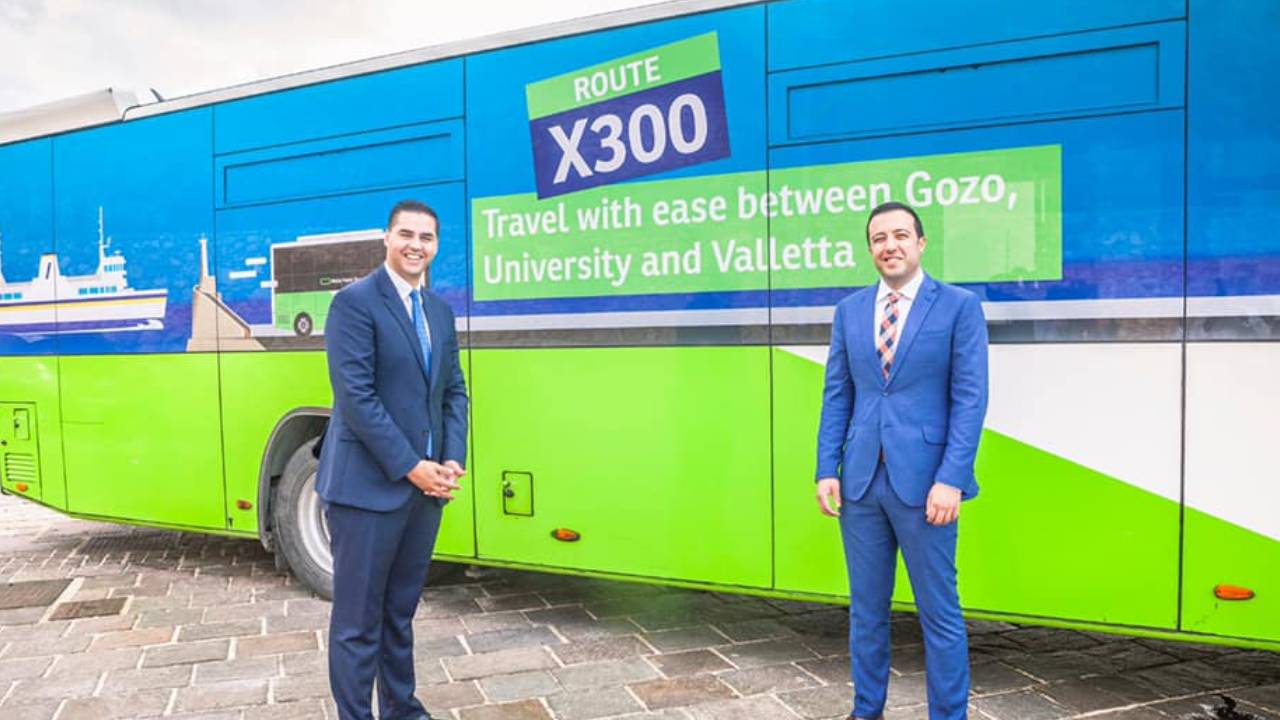 All aboard the X300! New direct route between Malta & Gozo launched
