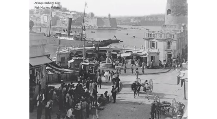 Valletta Fish Market Richard Ellis Archive