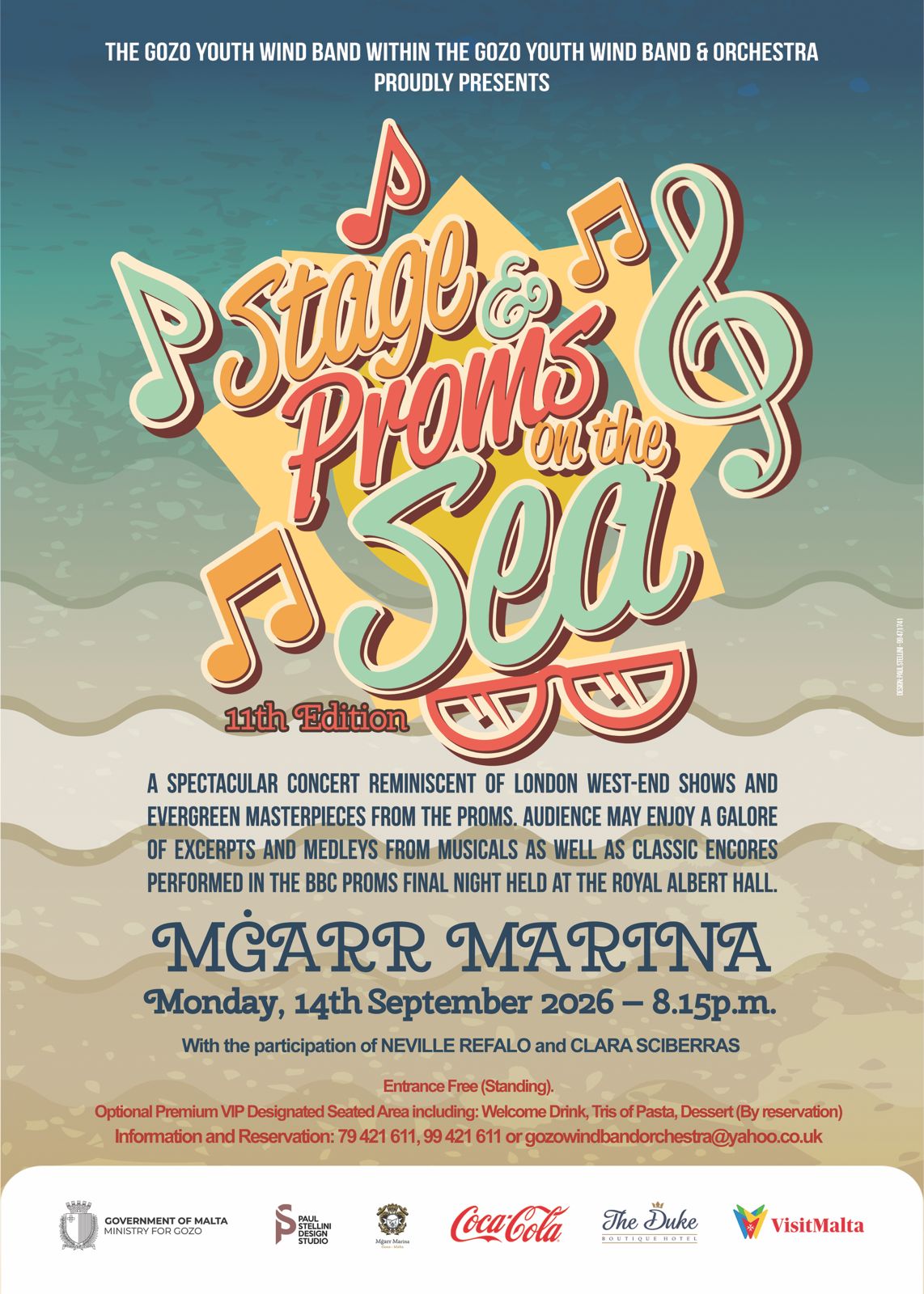 Stage and Proms on the Sea