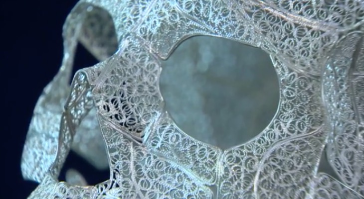 Filigree Skull