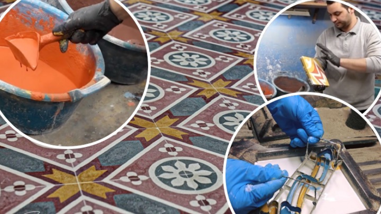 Colourful, unique & versatile How are traditional Maltese tiles made?