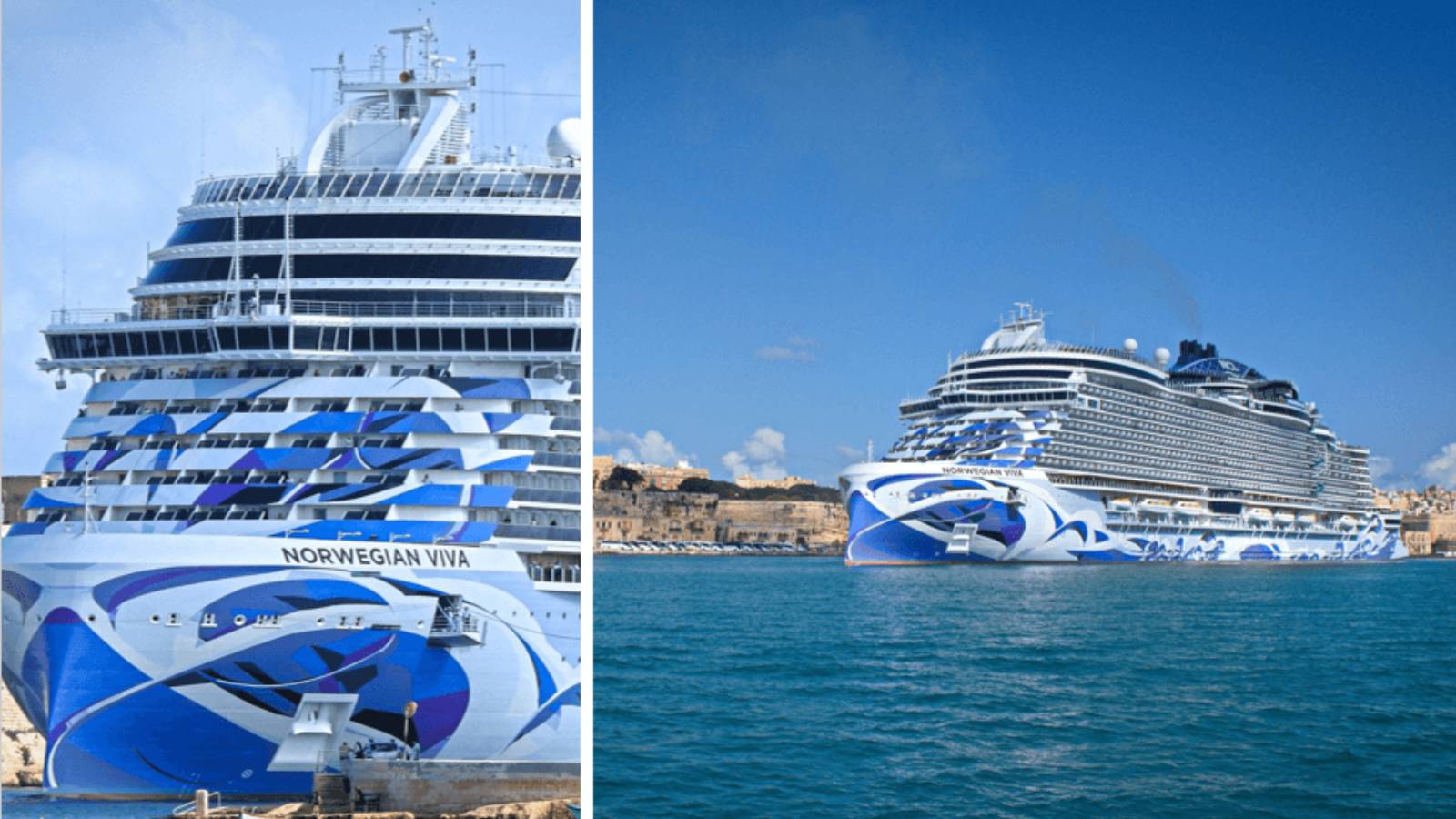 A first for Malta! Norwegian Viva cruiseship docks in Valletta’s Grand