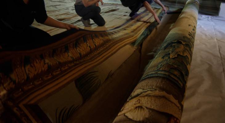 Tapestry restoration