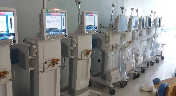 First stage complete! Gozo General Hospital now has 10 new ventilators and 16 ITU beds