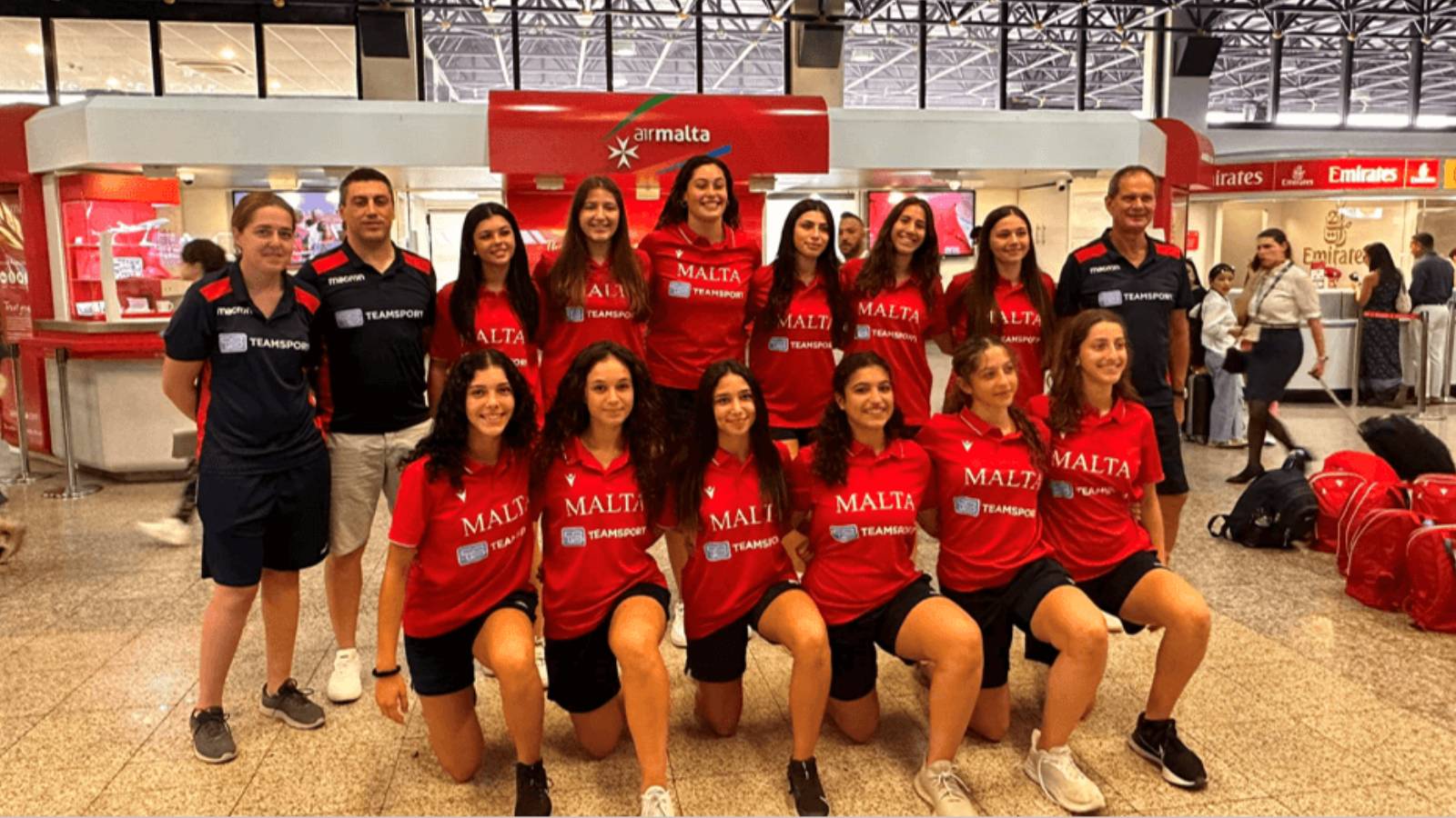 Congratulations! Malta’s U18 women’s basketball team beat Andorra at