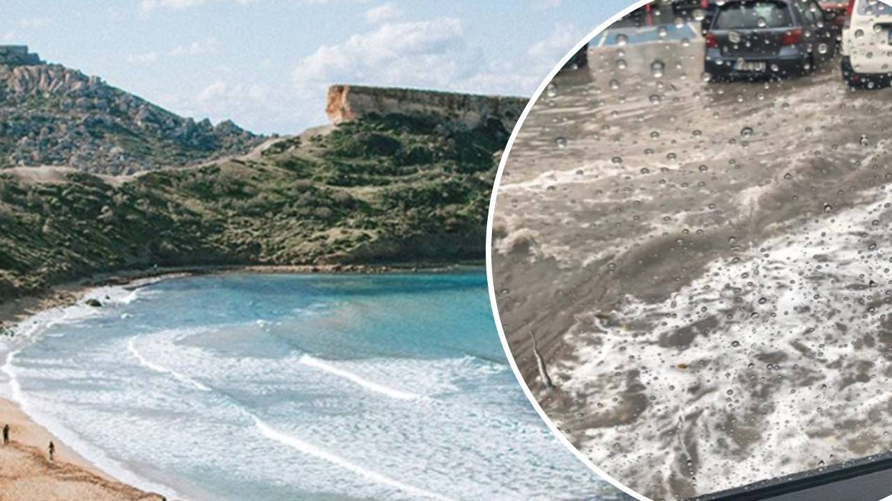 Weather warning! “Unstable” weather predicted this week on the Maltese