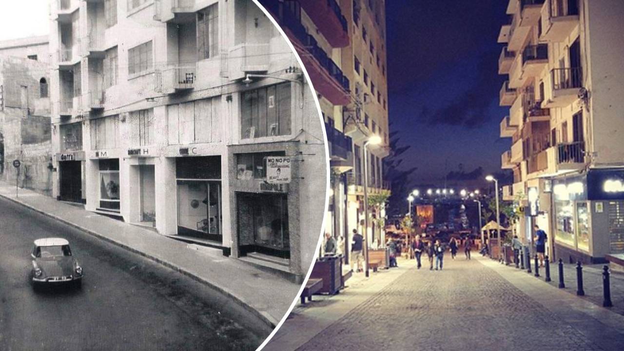 What a throwback! Here's Bisazza Street like you've never seen it before